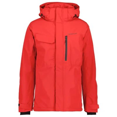 Afbeelding van Didriksons Stefan Jas Rood maat L Heren Winterjas met Regular fit Pasvorm Polyester Suitable Herenkleding