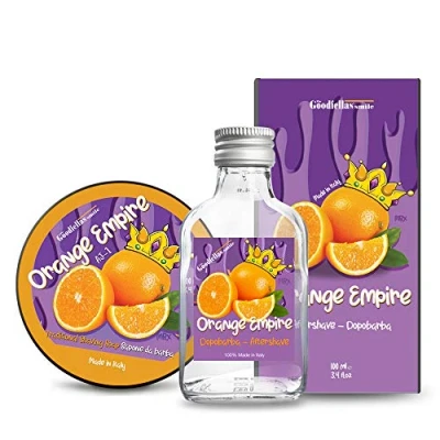 Afbeelding van THE GOODFELLAS&#039; SMILE Duo Set Orange Empire. Scheerzeep en aftershave, 250 ml