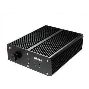 Afbeelding van Akasa Pascal MC UCFF behuizing (Intel NUC), waterdicht, OEM (UCFF), PC behuizing, Zwart