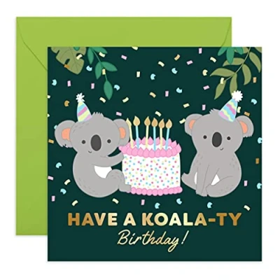 Afbeelding van Central 23 Leuke verjaardagskaart voor haar &#039;Have a Koala ty Birthday!&#039; verjaardagskaarten hem Ideale vrouwen Schattige dochter Wordt