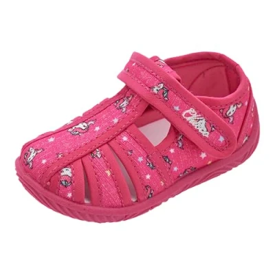 Afbeelding van Chicco Pantoffels met klittenbandsluiting, sandalen, 20 EU, Roze, EU