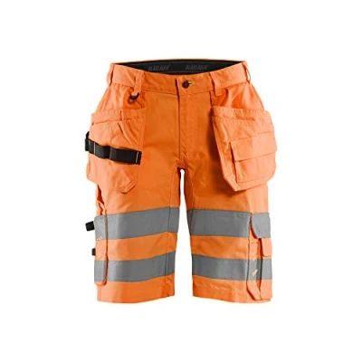 Afbeelding van Blaklader Short met stretch High Vis 1586 1811 Oranje C58