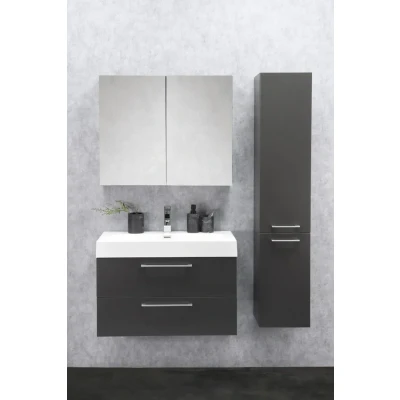 Afbeelding van Differnz Somero badmeubelset 80cm antraciet