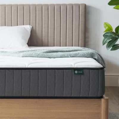 Afbeelding van Zinus Hybride matras, traagschuim, wit, double