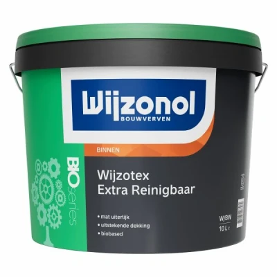 Afbeelding van Wijzonol Wijzotex Extra Reinigbaar Muurverf 10 liter Mengbaar