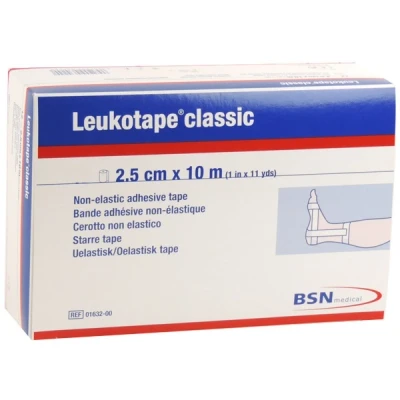 Afbeelding van Leukotape 10 m x 2.50 cm 12 rollen
