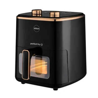 Afbeelding van ELDOM FRITTA vetvrije friteuse, inhoud 5,0 l, regelbare temperatuur, klok, 1500 W