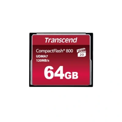 Afbeelding van Transcend Compact Flash 64GB 800x