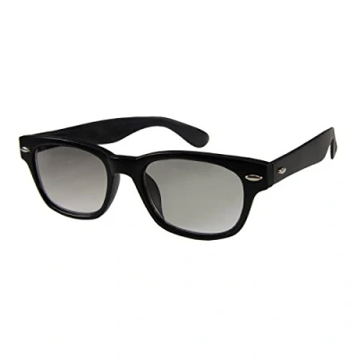 Afbeelding van I Need You The Frame Company Contactlenzen Leesbril WOODY SUN zwart +2.50 dpt
