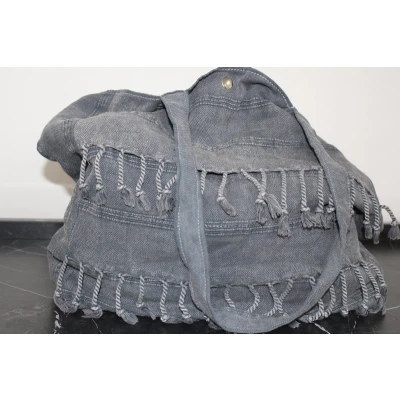 Afbeelding van Shopper/Strandtas/Schoudertas Grijs