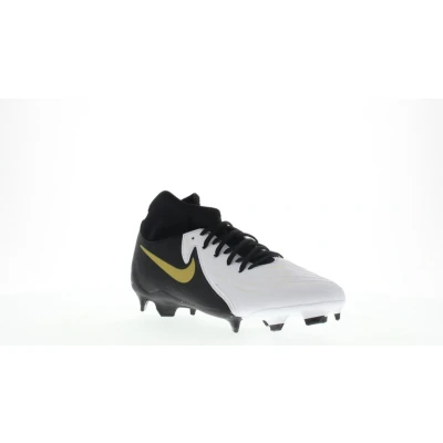 Afbeelding van Nike Performance Phantom LUNA II Academy FG/MG Voetbalschoenen met kunststof noppen, Heren, Maat: 44.5, White/black/metallic gold coin
