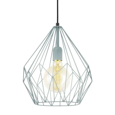 Afbeelding van EGLO hanglamp Carlton mintgroen