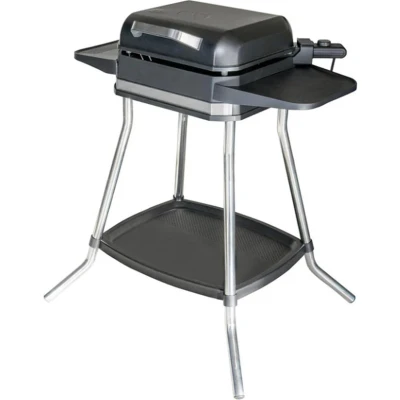 Afbeelding van Unold Jimmy Staande grill Tafel Met windbescherming, Oververhittingsbeveiliging, Controlelampje, Traploze temperatuurregeling Zwart