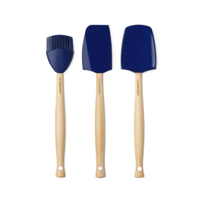 Afbeelding van Le Creuset Spatelset 3 Stuks Premium Azure