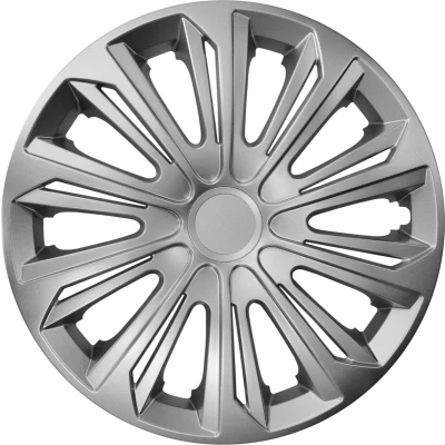 Afbeelding van NRM Strong Wieldoppen 15 inch Set van 4 stuks Zilver