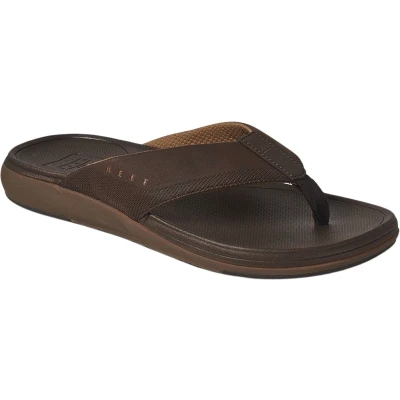 Afbeelding van Slipper Reef Men Cushion Norte Dark Brown Schoenmaat 40