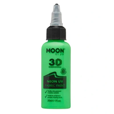 Afbeelding van kledingverf neon uv 30 ml groen