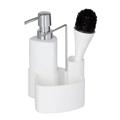 Afbeelding van WENKO Dispenser voor afwasmiddel Empire (set, 3 delig)