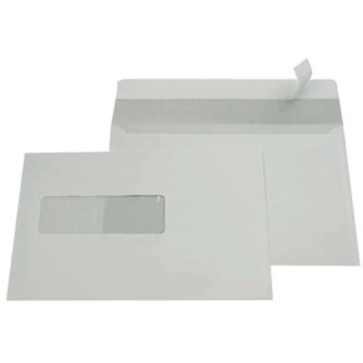 Afbeelding van Gallery Enveloppen Ft 156 X 220 Mm, Venster Links (500 Stuks)