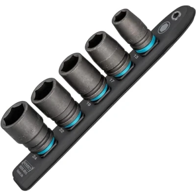 Afbeelding van Hazet 900S SR/5 Dop (zeskant) Houderstrip 5 delig Vierkant, 1/2 (12.5 mm)