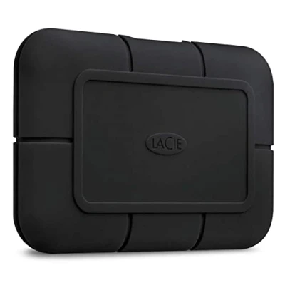 Afbeelding van LaCie Rugged SSD Pro, 4 TB, Externe SSD, USB C, Thunderbolt 3, bestand tegen vallen, schokken, water, Voor Mac &amp; PC, incl. C zonder A kabel, 5 jaar Rescue Services (STHZ4000800)
