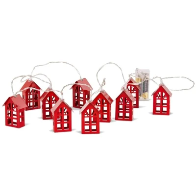 Afbeelding van LOBERON Lichtsnoer Coral rood