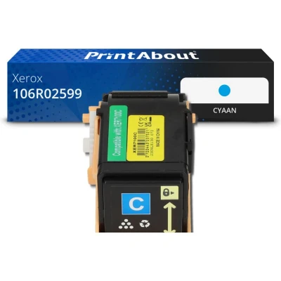 Afbeelding van Huismerk Xerox 106R02599 Toner Cyaan