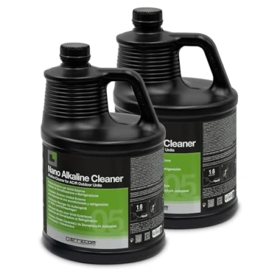 Afbeelding van Errecom Nano Alkaline Cleaner, Cleaner for Outdoor Units of Air Conditioning and Refrigeration Systems, Concentrated Formula, 10 L (2 x 5 L)