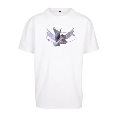 Afbeelding van Upscale by Mister Tee VIVE LA Liberte Tshirt print, Heren, Maat: Large, White