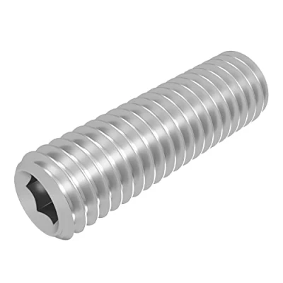 Afbeelding van SECCARO stelschroef met conische punt M6 x 20 mm, RVS V2A VA A2, DIN 913 / ISO 4026, binnenzeskant, stuks