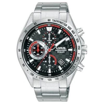 Afbeelding van Lorus RM309JX9 Horloge Chronograaf zilverkleurig zwart 43,5 mm