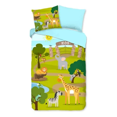 Afbeelding van Dekbedovertrek Good Morning Mees Multi Katoen 140 x 200 / 220 cm 1 Persoons