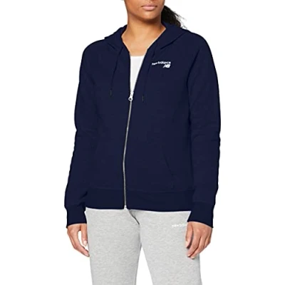 Afbeelding van New Balance Classic CORE Fashion Sweater met rits pigment, Dames, Maat: Medium, Pigment