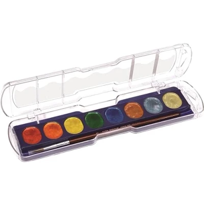 Afbeelding van GIOTTO 949304 metallic aquarelverf, 8 stuks