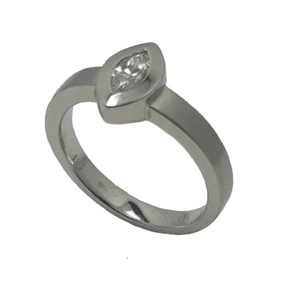 Afbeelding van Ring wit goud 18 karaat diamant Verlinden juwelier