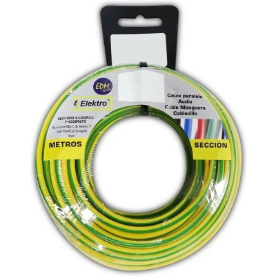 Afbeelding van Kabel EDM Tweekleurig 5 m 1,5 mm