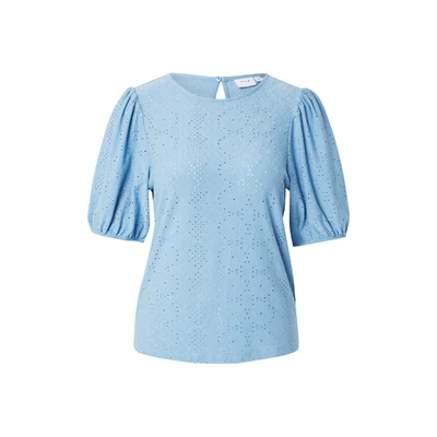 Afbeelding van Vila T shirt Vikally O neck 2/4 Top Noos 14101667 Blissful Blue Dames Maat XXL