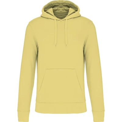 Afbeelding van Kariban Ecologische herensweater met capuchon K4027 Lemon Yellow