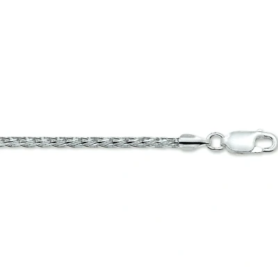Afbeelding van Armband Zilver Vossestaart 2,0 mm x 18 cm lang
