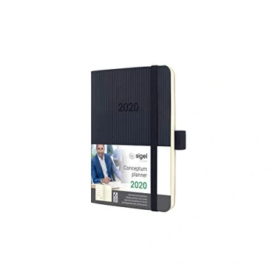 Afbeelding van SIGEL C2025 Weekagenda 2020, ca. A6, zwart, softcover Conceptum meer modellen