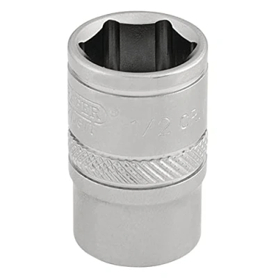 Afbeelding van Draper 16552 Square Drive 6 Punten Imperial Socket 3/8&quot; Lengte, Blauw