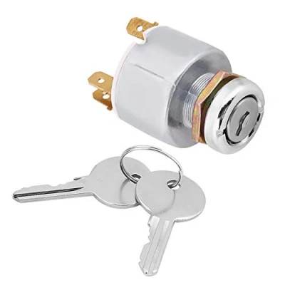Afbeelding van Contactslot, 12 V Universele Auto Tractor Marine 3 Positie Boot AAN UIT Start Ontsteking Startschakelaars Waterdichte bedieningselementen W/2 Sleutels SPB501