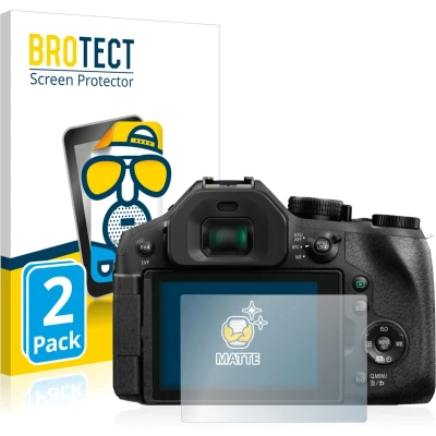 Afbeelding van BROTECT Screenprotector voor Panasonic Lumix DMC FZ300 Folie Beschermfolie matte (2 Stuks)