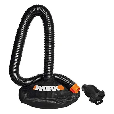 Afbeelding van WORX WA4054.2 LeafPro Universeel Bladverzamelsysteem voor alle grote blazers/stofzuigermerken, oranje en zwart, 30,5 x 28 cm