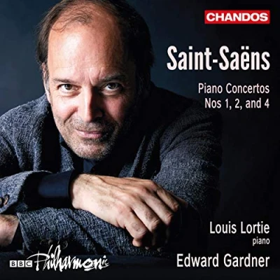 Afbeelding van Louis Lortie, BBC Philharmonic Orchestra, Edward Gardner Saint Saëns: Piano Concertos Nos 1, 2, and 4 (CD)