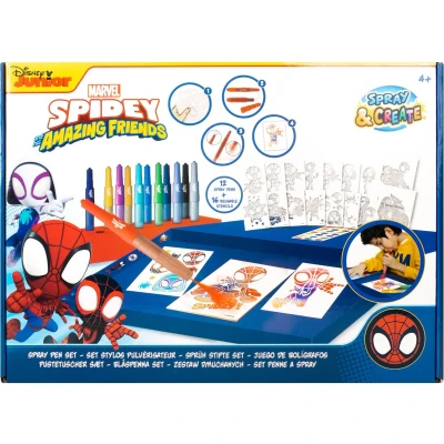 Afbeelding van Canenco Spidey Blaaspennen Set Deluxe