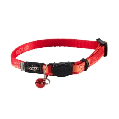 Afbeelding van Rogz Kattenhalsband KiddyCat Tango Fishbone