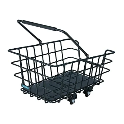Afbeelding van Around Fietsmand college incl. removable system zwart
