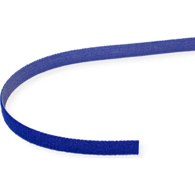 Afbeelding van Value 25.99.5254 Klittenband Om te bundelen lusdeel, Haak en Haakdeel (l x b) 25 m 10 mm Blauw