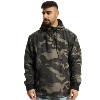 Afbeelding van Brandit Herren LUKE Windbreaker Windjack, Heren, Maat: Large, Darkcamo